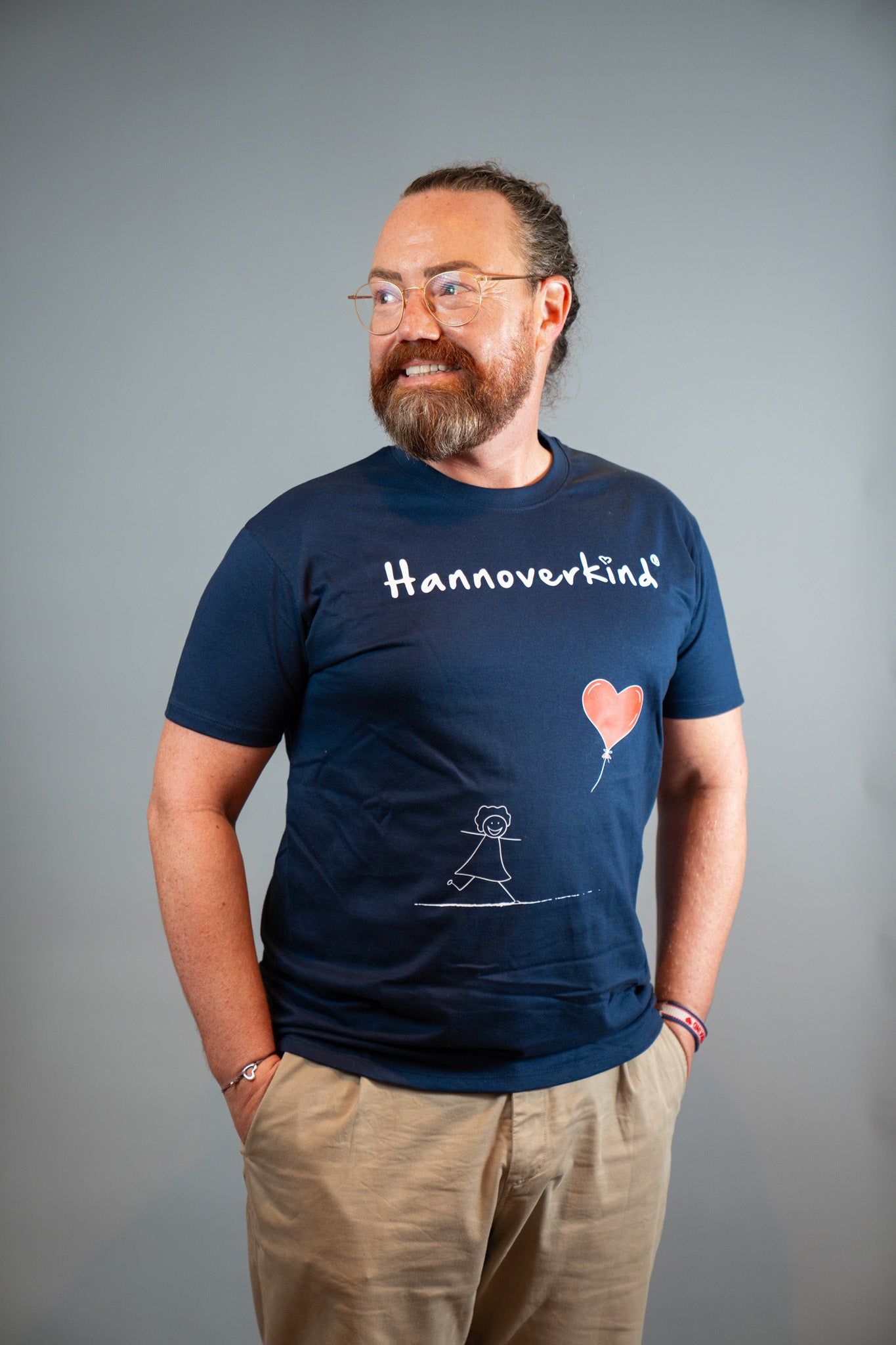 Hannoverkind Unisex TShirt Dunkelblau