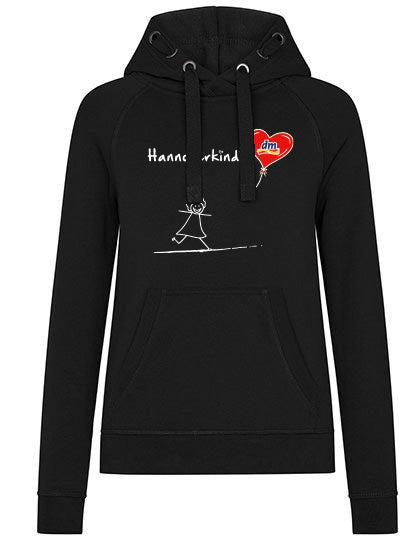 Hannoverkind meets dm Kids Hoodie schwarz