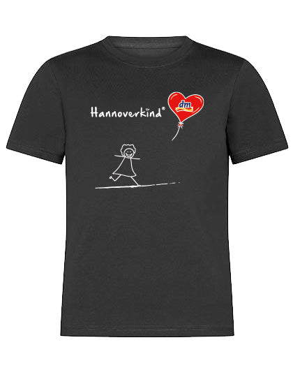 Hannoverkind meets dm Kids TShirt schwarz